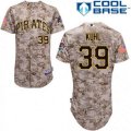 Pittsburgh Pirates #39 Chad Kuhl Authentic Camo Alternate Cool Base MLB Jersey