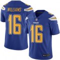 Los Angeles Chargers #16 Tyrell Williams Limited Electric Blue Rush Vapor Untouchable NFL Jersey