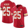 Kansas City Chiefs #25 Kenneth Acker Red Team Color Vapor Untouchable Limited Player NFL Jersey