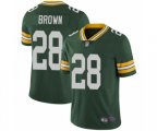 Green Bay Packers #28 Tony Brown Green Team Color Vapor Untouchable Limited Player Football Jersey