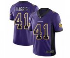 Minnesota Vikings #41 Anthony Harris Limited Purple Rush Drift Fashion Football Jersey