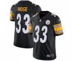 Pittsburgh Steelers #33 Merril Hoge Black Team Color Vapor Untouchable Limited Player Football Jersey