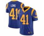 Los Angeles Rams #41 David Long Royal Blue Alternate Vapor Untouchable Limited Player Football Jersey