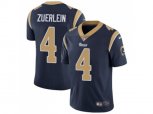Los Angeles Rams #4 Greg Zuerlein Navy Blue Team Color Men Stitched NFL Vapor Untouchable Limited Jersey