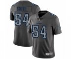 Dallas Cowboys #54 Jaylon Smith Gray Static Fashion Limited Player Football Jersey