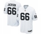 Oakland Raiders #66 Gabe Jackson Game White Football Jersey