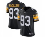 Pittsburgh Steelers #93 Dan McCullers Black Alternate Vapor Untouchable Limited Player Football Jersey
