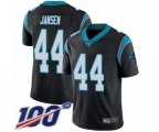 Carolina Panthers #44 J.J. Jansen Black Team Color Vapor Untouchable Limited Player 100th Season Football Jersey