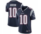 New England Patriots #10 Josh Gordon Navy Blue Team Color Vapor Untouchable Limited Player Football Jersey