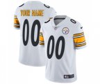Pittsburgh Steelers Customized White Vapor Untouchable Limited Player Football Jersey