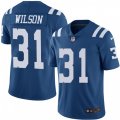 Indianapolis Colts #31 Quincy Wilson Limited Royal Blue Rush Vapor Untouchable NFL Jersey