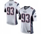 New England Patriots #93 Lawrence Guy Game White Football Jersey