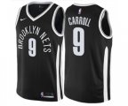 Brooklyn Nets #9 DeMarre Carroll Swingman Black NBA Jersey - City Edition