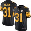 Pittsburgh Steelers #31 Mike Hilton Limited Black Rush Vapor Untouchable NFL Jersey
