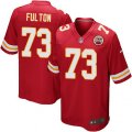Kansas City Chiefs #73 Zach Fulton Game Red Team Color NFL Jersey
