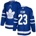 Toronto Maple Leafs #23 Eric Fehr Premier Royal Blue Home NHL Jersey