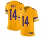 Minnesota Vikings #14 Stefon Diggs Limited Gold Inverted Legend Football Jersey