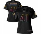 Women Minnesota Vikings #41 Anthony Harris Game Black Fashion Football Jersey