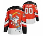 Anaheim Ducks Custom Red 2020-21 Alternate Authentic Player Hockey Jersey