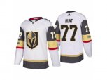 Vegas Golden Knights #77 Brad Hunt Authentic White Home NHL Jersey