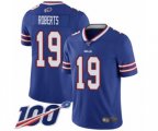 Buffalo Bills #19 Andre Roberts Royal Blue Team Color Vapor Untouchable Limited Player 100th Season Football Jersey
