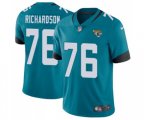 Jacksonville Jaguars #76 Will Richardson Green Alternate Vapor Untouchable Limited Player Football Jersey