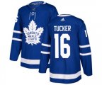 Toronto Maple Leafs #16 Darcy Tucker Premier Royal Blue Home NHL Jersey