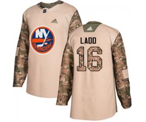 New York Islanders #16 Andrew Ladd Authentic Camo Veterans Day Practice NHL Jersey