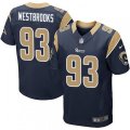 Los Angeles Rams #93 Ethan Westbrooks Navy Blue Team Color Vapor Untouchable Elite Player NFL Jersey