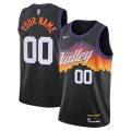 Phoenix Suns Nike Black -21 Swingman Custom Jersey - City Edition.webp