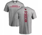 Arizona Cardinals #70 Evan Boehm Ash Backer T-Shirt