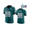Philadelphia Eagles #98 Robert Quinn Green Super Bowl LVII Vapor Untouchable Limited Stitched Jersey