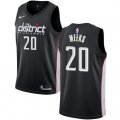 Washington Wizards #20 Jodie Meeks Swingman Black NBA Jersey - City Edition