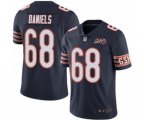 Chicago Bears #68 James Daniels Navy Blue Team Color 100th Season Limited Football Jersey