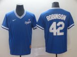 Nike Majestic Los Angeles Dodgers #42 Jackie Robinson Blue M&N MLB Jersey