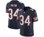 Chicago Bears #34 Walter Payton Navy Blue Team Color Vapor Untouchable Limited Player Football Jersey