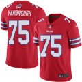 Buffalo Bills #75 Eddie Yarbrough Limited Red Rush Vapor Untouchable NFL Jersey