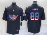 Dallas Cowboys #88 CeeDee Lamb 2022 USA Map Fashion Black Color Rush Stitched Nike Limited Jersey