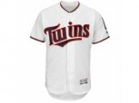 Minnesota Twins Majestic Home Blank White Flex Base Authentic Collection Team Jersey