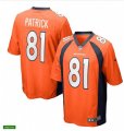 Denver Broncos #81 Tim Patrick Nike Orange Vapor Untouchable Limited Jersey