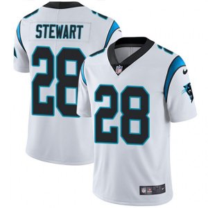 Carolina Panthers #28 Jonathan Stewart White Vapor Untouchable Limited Player NFL Jersey
