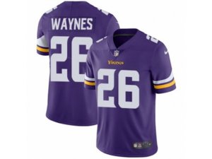 Minnesota Vikings #26 Trae Waynes Vapor Untouchable Limited Purple Team Color NFL Jersey