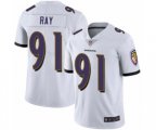 Baltimore Ravens #91 Shane Ray White Vapor Untouchable Limited Player Football Jersey