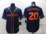 Houston Astros #20 Chas McCormick 2022 Navy City Connect Cool Base Stitched Jersey