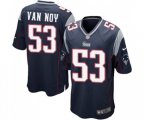 New England Patriots #53 Kyle Van Noy Game Navy Blue Team Color Football Jersey