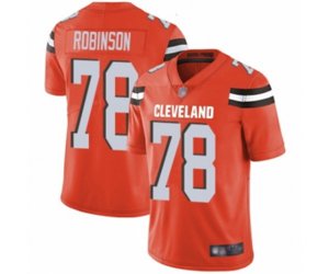 Cleveland Browns #78 Greg Robinson Orange Alternate Vapor Untouchable Limited Player Football Jersey