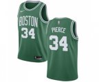 Boston Celtics #34 Paul Pierce Swingman Green(White No.) Road Basketball Jersey - Icon Edition