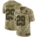 Carolina Panthers #29 Mike Adams Limited Camo 2018 Salute to Service NFL Jersey