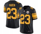 Pittsburgh Steelers #23 Joe Haden Limited Black Rush Vapor Untouchable Football Jersey