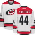 Carolina Hurricanes #44 Julien Gauthier Authentic White Away NHL Jersey